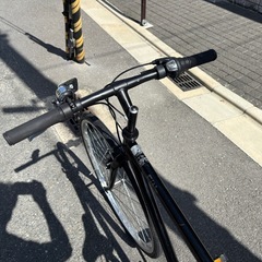 FITS クロスバイク 700C 黒の画像