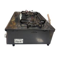 パロマ ガスコンロ 【都市ガス用】 IC-S37BM-2R 2022年製 中古の画像