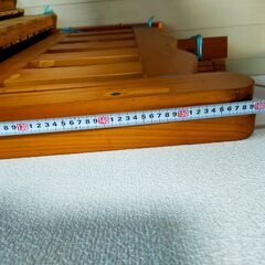 木製二段ベットの画像