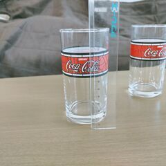 コカ・コーラのグラス３個×２種類の画像