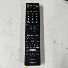 即日受渡❣️シャープ70型4K液晶テレビ　ユーチューブ、ネトフリ視聴可59500円の画像