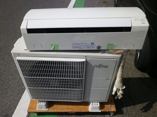 お取引中◆富士通　18～20畳用エアコン（18畳・単相200V対応）　 nocria（ノクリア） 　AS-A566H2-W　２０１7年