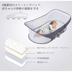 ベットインベット　ベビーベットの画像