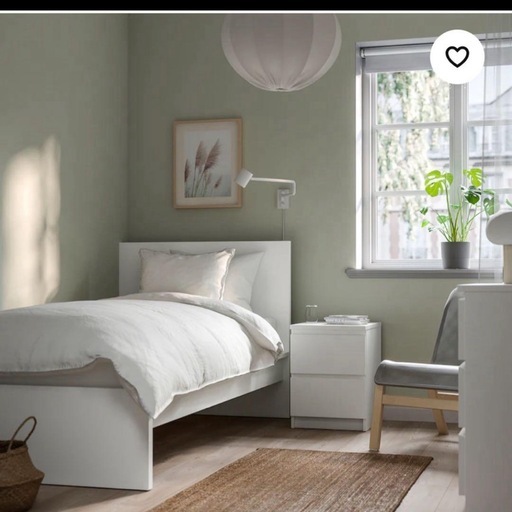 【引取り可のみ】IKEA マンダール（シングル）収納付き 引取り可のみ】IKEA マンダール（シングル）収納付き MANDAL