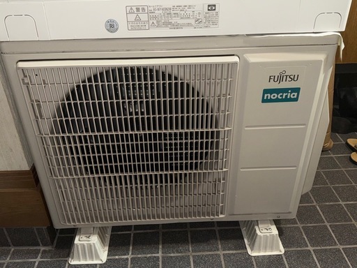 【美品】富士通ゼネラル ルームエアコン nocria AS-WY403N2W（室内機） / AO-WY403N2（室外機）