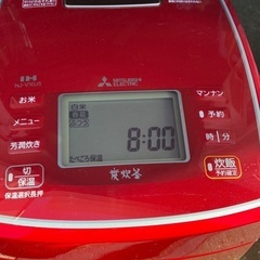 2017年製　三菱　IHジャー　炊飯器の画像
