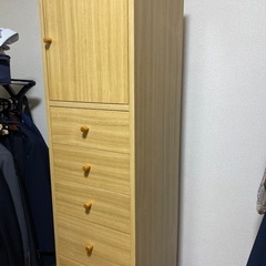長箪笥　整理ダンス　隙間収納の画像