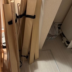 ニトリシングルベッド組み立て式の画像