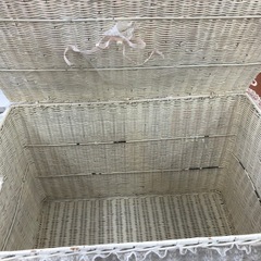 ★限定SALE20%OFF★《尼崎市/リサイクルショップドリーム次屋店》ラタンバスケット収納★ジモティー割引有★の画像