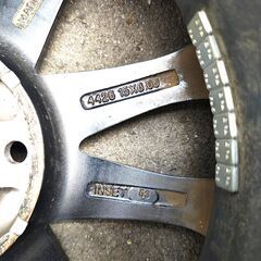 スタッドレスタイヤ アルミホイール付き 195/65R15の画像