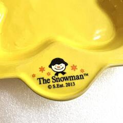 2013 THE Snowman スノーマン スター 陶器 皿 星 プレート  レンジ グラタン 菓子 ケーキ 型 食器 キッズ ベビー 子供 クリスマスの画像