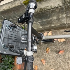 ジープ 折りたたみ自転車 カゴ付きの画像