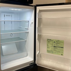 TOSHIBA コンパクト冷凍冷蔵庫 153L 2ドア GR-R15BS（K）の画像