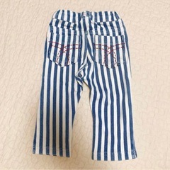 junk store ストライプパンツ　80cmcmの画像