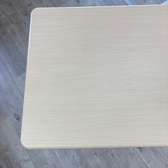 折りたたみテーブル  ナチュラル色の画像