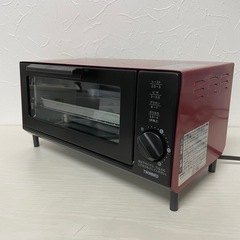 f●■TWINBIRD ツインバード・オーブントースター レッド 【TS-4035 】の画像