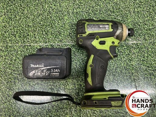 【中古】ﾏｷﾀ TD1360D ｲﾝﾊﾟｸﾄﾄﾞﾗｲﾊﾞ(14.4Vﾊﾞｯﾃﾘ1個付き)【ハンズクラフト沖縄豊見城店】