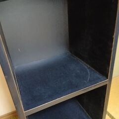 カラーボックス 黒の画像