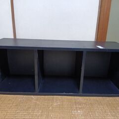 カラーボックス 黒の画像