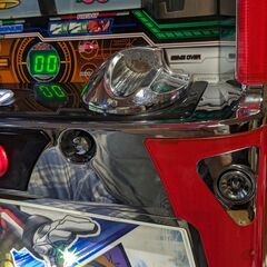【パチスロ実機】初代エウレカセブン　コイン不要機付き（新品）　バックライトLED仕様の画像