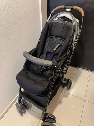 Aprica アップリカ　A型　ラクーナクッションAE 両対面　レインカバー付