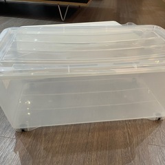 大きめ収納ケース2つセットの画像