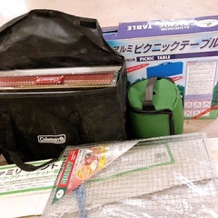 【売約済】キャンプ用品セット① テント グリル テーブルなど ジャンクの画像