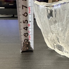 今日まで受付！ガラスの器の画像