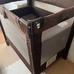 ベビーベッド　折りたたみ
の画像