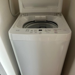 【使用期間1年半】洗濯機の画像