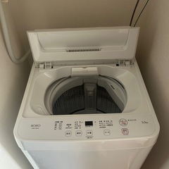【使用期間1年半】洗濯機の画像