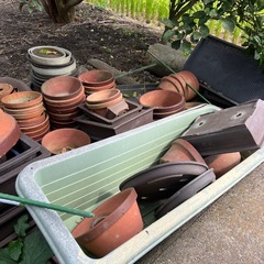 素焼き　陶器鉢
の画像