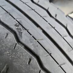 【中古品】ダンロップ 195/80R15 107/105N 3本 ハイエース キャラバンなど DUNLOP SP175N 2022年製の画像