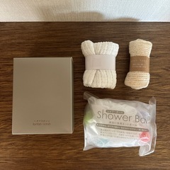 【新品未使用】ボディタオルセットの画像
