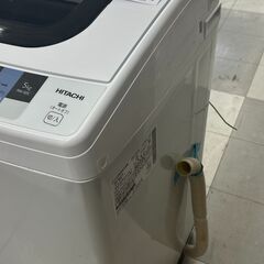 ★リユースのサカイ千葉中央店★ HITACHI 洗濯機 5kg 19年製 動作確認／クリーニング済み TC4882の画像
