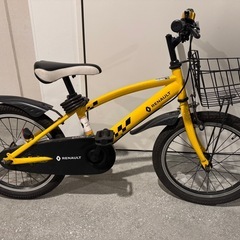 RENAULT ルノー  18インチ イエロー 
子供用自転車の画像