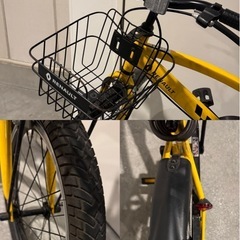 RENAULT ルノー  18インチ イエロー 
子供用自転車の画像