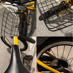 RENAULT ルノー  18インチ イエロー 
子供用自転車の画像