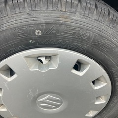 軽貨物自動車クリッパー100夏タイヤとホイールの画像