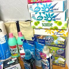 【B320】日用品/ナノックス/詰め替え/軍手/キッチンペーパー/トイレットペーパー/ブリーチ/エコバック/スポンジ/パンテーン/の画像