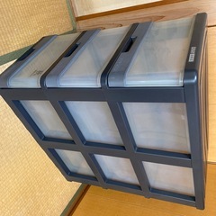 3段　収納ケース　の画像