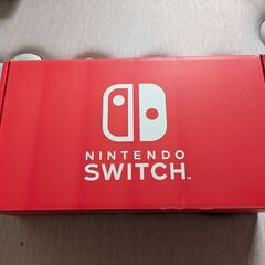 Nintendo Switch本体　赤青の画像