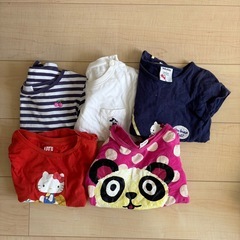 【引き取り予定者決定
】100-110サイズ 女児　半袖Tシャツ　