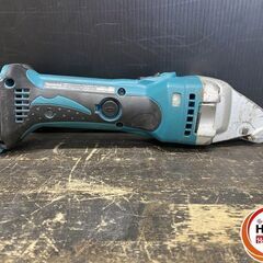 【久留米】【引き取り限定】【中古品】makita マキタ JS161DZ ストレートシャー 18V用 ストローク数:4,300min-1 最大切断能力:軟鋼板1.6mm/硬鋼板1.2mm ※本体のみの画像