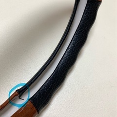 ミニバンのハンドルカバーの画像