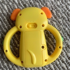 ベビートイ 犬 メロディ 脳がすくすく! にぎってわんわん おもちゃのみの画像