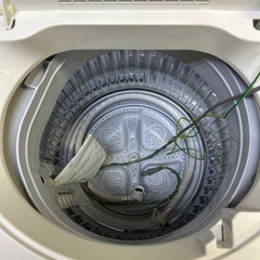 【美品】シャープ 洗濯機 6kg ES-GE6FJ 2022年製の画像