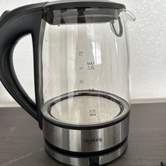 ガラス製電気ケトルの画像