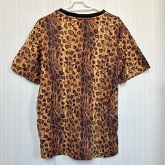 美品 アディダス adidas Tシャツ 日本限定 L ヒョウ柄 レオパード トレフォイルの画像