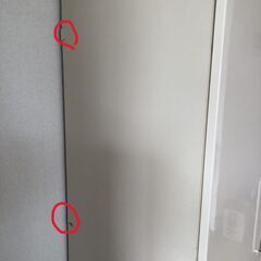 【無料】ホワイトクローゼット 幅87×奥行54×高さ190cmの画像